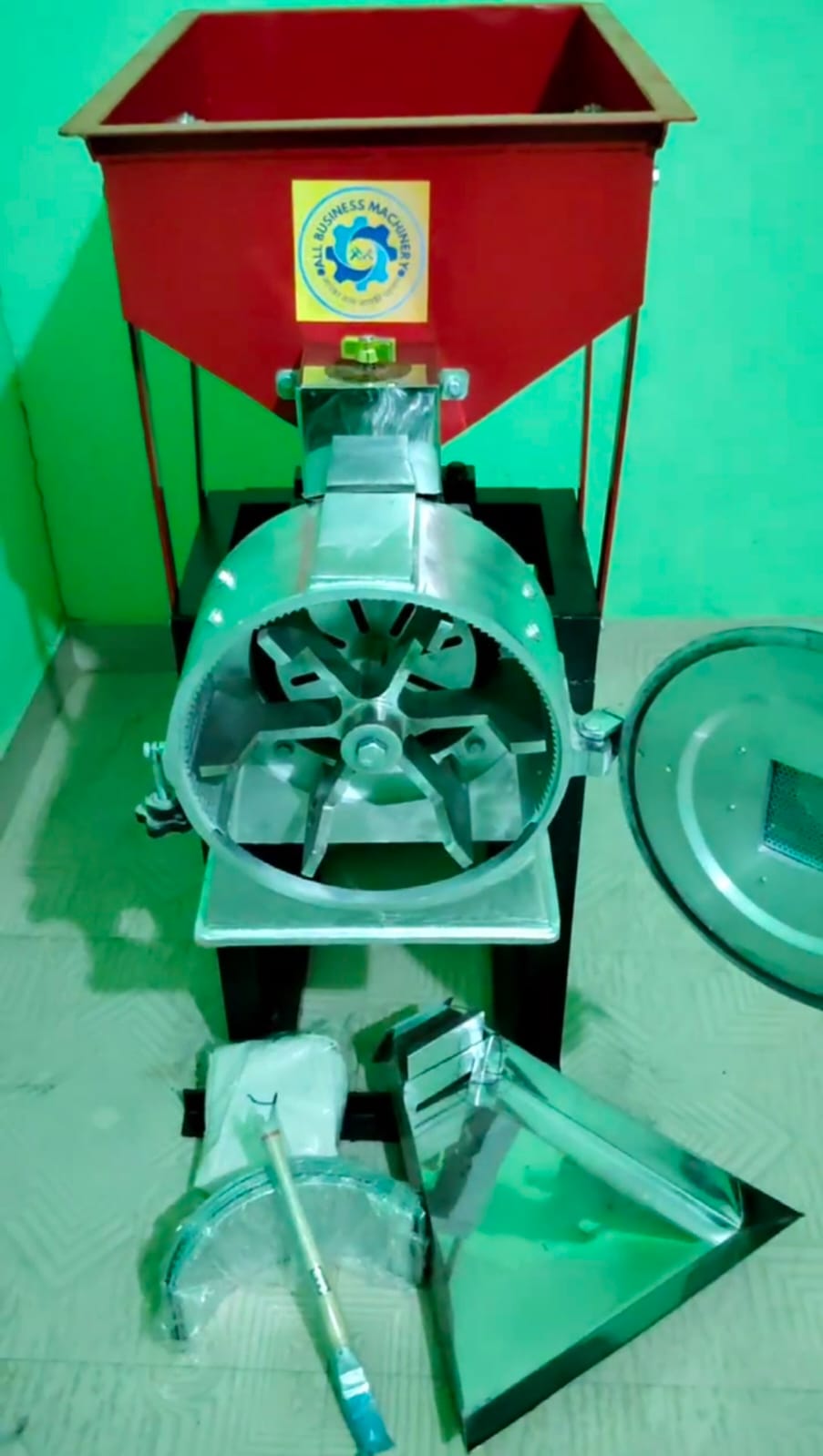 5 hp ms aata pulverizer double chamber machine - Image 2